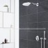 Душова система прихованого монтажу Grohe Grohtherm SmartControl 310 мм, хром (34705000)