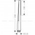 Ручний душ Hansgrohe Pulsify E 100 EcoSmart чорний матовий (24321670)