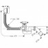 Сифон для ванни Hansgrohe Flexaplus S (58150000)