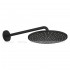 Верхній душ Grohe Rainshower Mono 310 з кронштейном, чорний матовий (22121KF0)