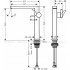 Змішувач для умивальника Hansgrohe Tecturis E 240 Fine CoolStart (73070670)