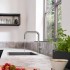 Мийка кухонна Hansgrohe S51, граніт, без крила, S510-U450, сірий камінь (43431290)