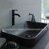 Раковина накладна Duravit Happy D.2 чорний матовий (2359601300)