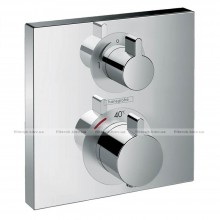 Термостат для душу Hansgrohe Ecostat Square термостат із запірним вентилем