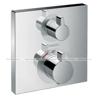Термостат для душу Hansgrohe Ecostat Square термостат із запірним вентилем