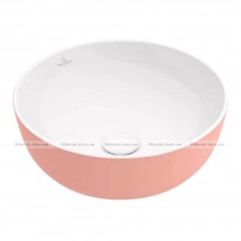 Умивальник Villeroy & Boch ARTIS 43см, без переливу, рожевий (417943BCT0)