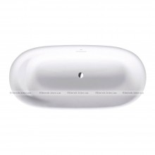 Ванна акрилова Duravit CAPE COD, вільностояча 185,5x88,5 см з ніжками та сифоном (700330000000000)