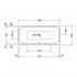 Ванна акрилова Duravit HAPPY D.2 180x80 см (700314000000000)