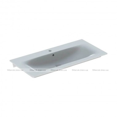 Вбудований умивальник Geberit Selnova Square 1000x480 мм, білий (500.997.00.1)