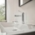 Змішувач для раковини Hansgrohe Finoris із зливним гарнітуром, хром (76023000)