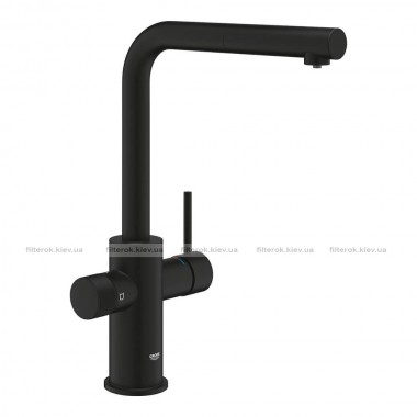 Змішувач для кухні Grohe Blue Pure Minta, чорний (30590KF0)