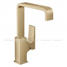 Змішувач для умивальника Hansgrohe Metropol 230 із донним клапаном бронза
