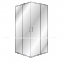 Душова кабіна Eger Vi'z CC 850x850x1850 хром/прозоре