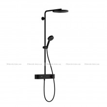 Душова система Hansgrohe Pulsify S Showerpipe 260 1jet 400, Matt Black (24220670)