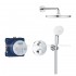 Душова система прихованого монтажу Grohe Grohtherm з Tempesta 250, хром (34872000)
