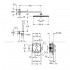 Душова система з термостатом Grohe Grohtherm Rainshower Mono 310, хром (34869000)