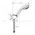 Душовий набір Hansgrohe Crometta 85 Vario porter (27559000)