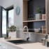 Мийка кухонна Hansgrohe S51, граніт, без крила, накладна, S510-F45, сірий камінь (43312290)