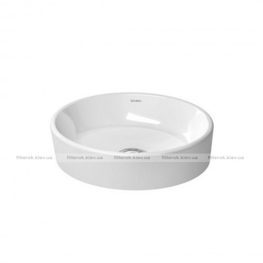 Раковина накладна Duravit Starck 2 395х435 білий