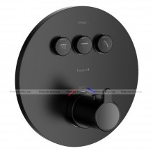 Змішувач для ванни Imprese Smart Click, термостат чорний (ZMK101901234)