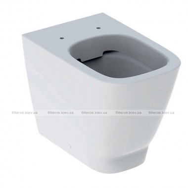 Унітаз підлоговий Geberit Smyle Square Rimfree без кришки (500.840.00.1)