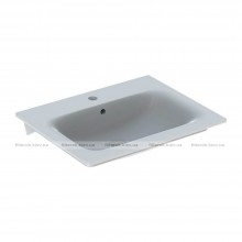 Вбудований умивальник Geberit Selnova Square 600x480 мм (500.994.00.1)