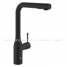 Змішувач для кухні Grohe Essence OHM чорний матовий (30504KF0)