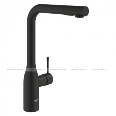 Змішувач для кухні Grohe Essence OHM чорний матовий (30504KF0)