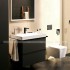 Змішувач для раковини Hansgrohe Tecturis S CoolStart EcoSmart+ зі зливним гарнітуром чорний матовий (73020670)