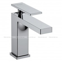 Змішувач для умивальника Hansgrohe Tecturis E EcoSmart+ хром з донним клапаном