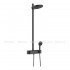Душова система Hansgrohe Pulsify S Showerpipe 260 2jet 400 EcoSmart, Matt Black (24241670)