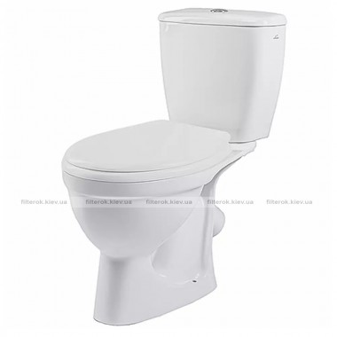 Унітаз підлоговий Kolo Antysplash з кришкою і бачком (209905UA)