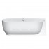 Ванна акрилова Duravit LUV, пристінна 180x95 см правостороння з ніжками та панеллю (700432000000000)