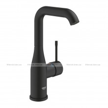 Змішувач для раковини Grohe Essence New L-Size чорний матовий (24177KF1)