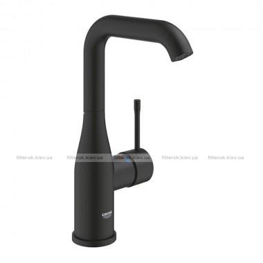 Змішувач для раковини Grohe Essence New L-Size чорний матовий (24177KF1)