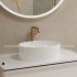 Змішувач для раковини Hansgrohe Tecturis S CoolStart EcoSmart+ без зливного гарнитуру бронза (73372140)
