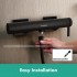 Змішувач для душу Hansgrohe Tecturis E чорний без душового набору