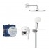 Душова система прихованого монтажу Grohe Eurosmart з Tempesta 250 мм, хром (25288000)