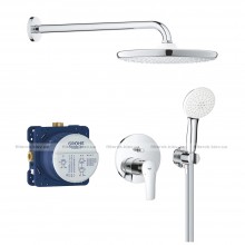 Душова система прихованого монтажу Grohe Eurosmart з Tempesta 250 мм, хром (25288000)