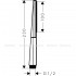 Ручний душ Hansgrohe Rainfinity EcoSmart золотий (26867990)