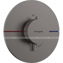 Термостат прихованого монтажу Hansgrohe ShowerSelect Comfort S HighFlow Brushed Black Chrome (15559340)