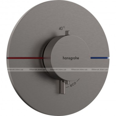 Термостат прихованого монтажу Hansgrohe ShowerSelect Comfort S HighFlow Brushed Black Chrome (15559340)