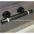 Змішувач для ванни з термостатом Hansgrohe Ecostat Comfort Brushed Black Chrome (13114340)