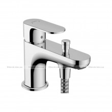 Змішувач на борт ванни Hansgrohe Rebris S Monotrou з перемикачем на душ