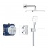 Душова система прихованого монтажу Grohe Grohtherm 250 мм Cube, хром (34871000)