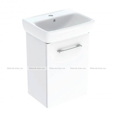 Комплект раковини Geberit Selnova Square з шафкою (502.746.00.1)