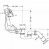 Сифон для ванни Hansgrohe Exafill Basic (58125180)