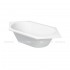 Ванна шестикутна Duravit D-Code 190х90см, вбудовуваний варіант (700138000000000)