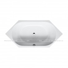 Ванна шестикутна Duravit D-Code 190х90см, вбудовуваний варіант (700138000000000)