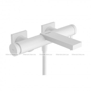 Змішувач для ванни Hansgrohe Tecturis E білий (73420700)